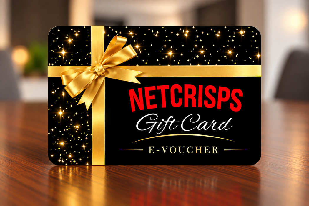 Netcrisps Digital Gift Card – The Perfect Gift for Snack Lovers!