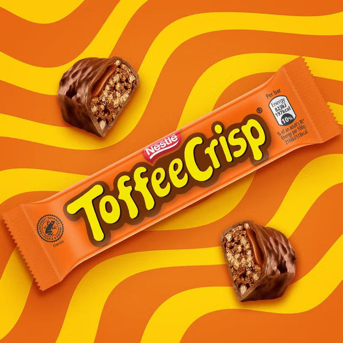 Toffee Crisp Milk Chocolate Bar 24 Pack (24x38g)