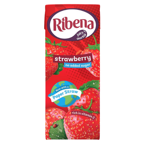 Ribena Strawberry Carton | 24 x 250ml