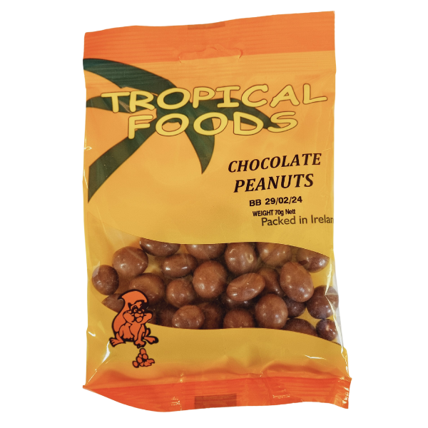 Tropical Foods Chocolate Peanuts | 70g