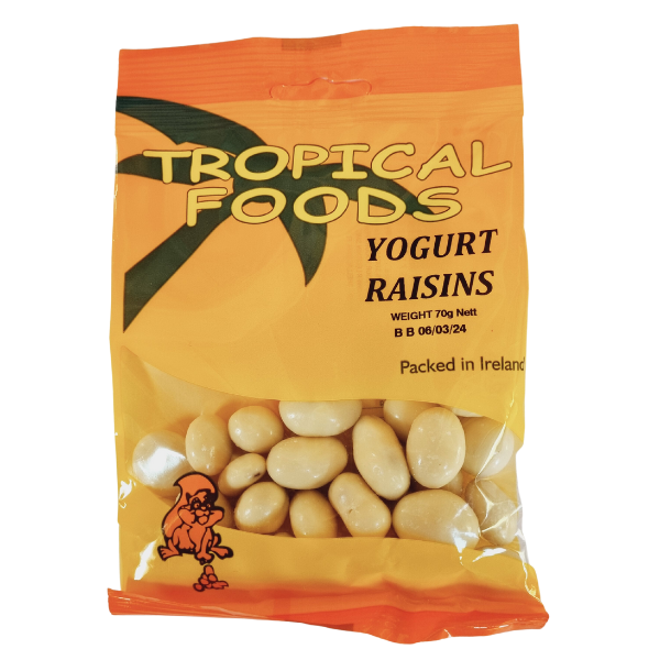Tropical Foods Yogurt Raisins | 70g