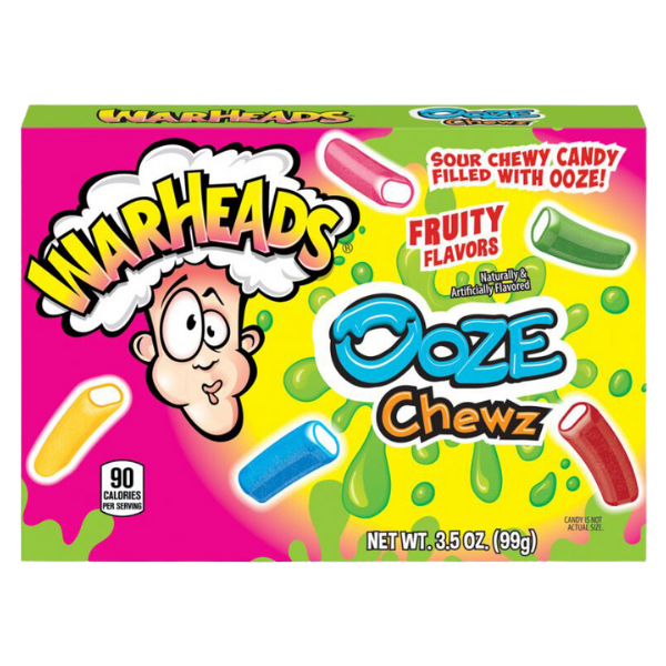 Warheads Ooze Chewz Box | 99g