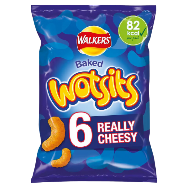 NEW Wotsits Cheese Multipack | 6 x 16.5g