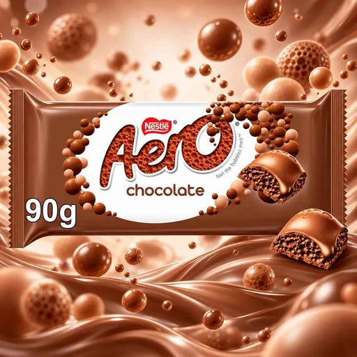 Aero Milk Chocolate Sharing Bar 90g | £1.50 Price-Marked