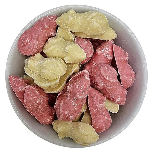Alma Pink & White Mice | Tub of 120 Pieces - NetCrisps