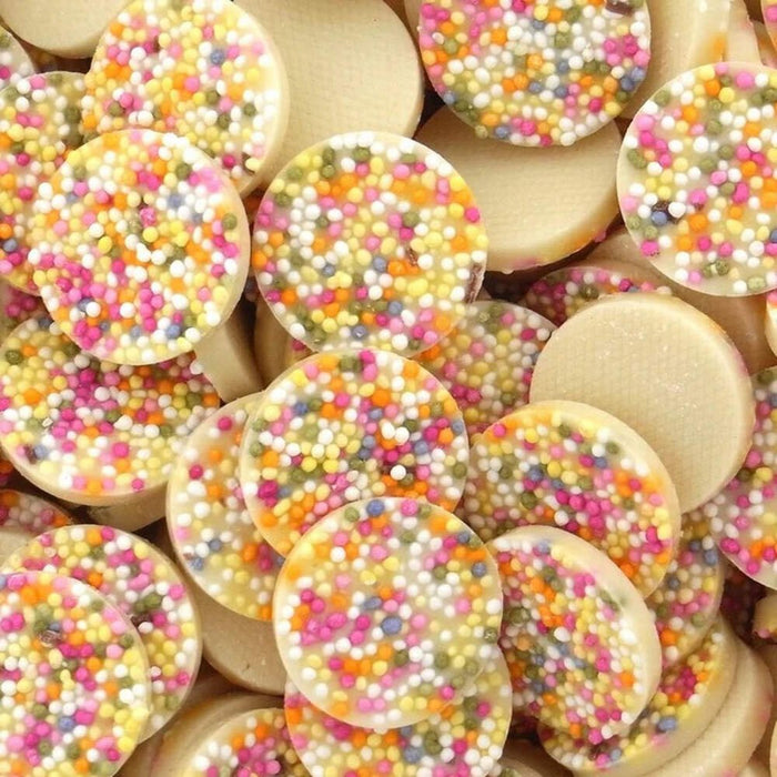 Alma White Chocolate Skiffle Discs | 120 Pieces - NetCrisps