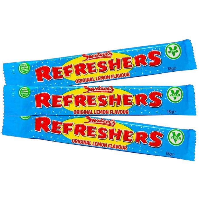 Box of Swizzels Refreshers Original Lemon Flavour | 60 x 18g - NetCrisps