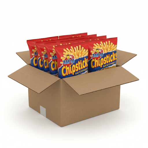 Box of Tayto Chipsticks | Box of 60 Packets (28g) - NetCrisps