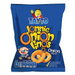 Blue Tayto bag featuring Jonnie Onion Rings snack, showcasing the logo and cartoon characters with a playful onion flavor theme.