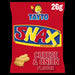 Box of Tayto Snax Cheese and Onion | Box of 50 Packets (26g) | Netcrisps - NetCrisps