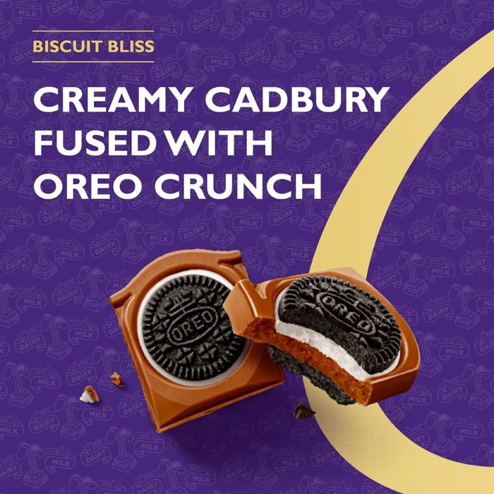 Cadbury Dairy Milk Oreo Sandwich Chocolate Bar 96g