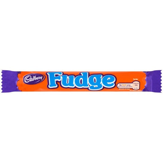 Cadbury Fudge Bars – Box of 60 (26g )