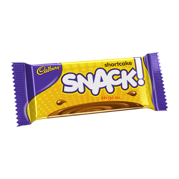Cadbury Snack Shortcake Biscuits | Box of 36 Packets (40g) - NetCrisps