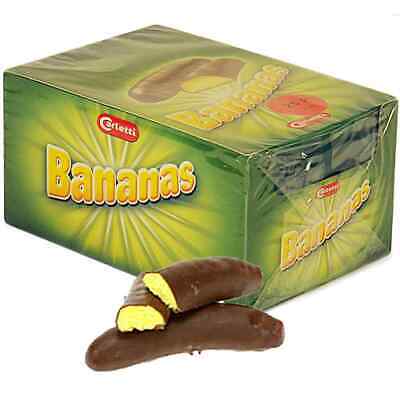 Carletti Chocolate Bananas | 30 Count - NetCrisps