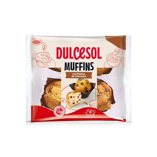 Chocolate Chip Muffins 4 - Pack (4x75g) - NetCrisps