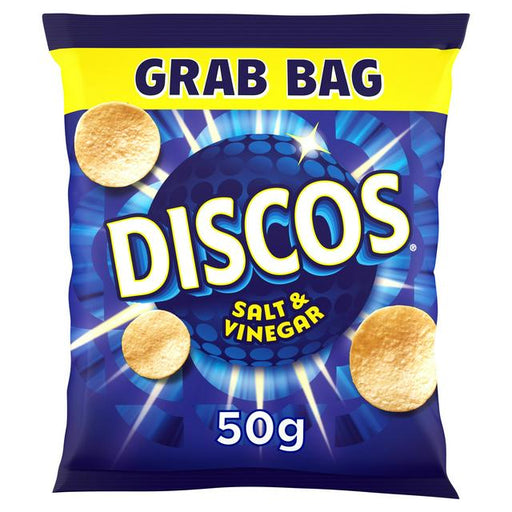 Discos Salt & Vinegar Grab Bag Crisps 50G - NetCrisps