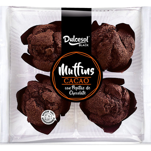 Dulcesol Chocolate Muffins 4 - Pack (4x75g) - NetCrisps