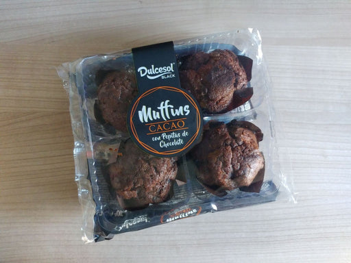 Dulcesol Chocolate Muffins 4 - Pack (4x75g) - NetCrisps