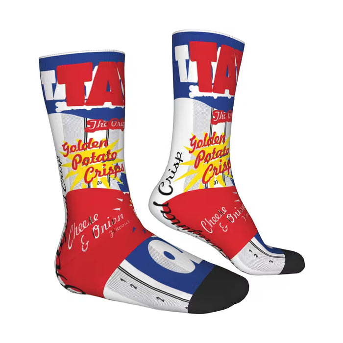 Tayto Potato Novelty Socks - Men's Multicolor One-size - NetCrisps