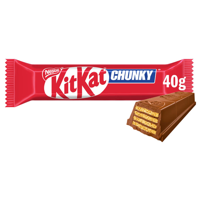 KitKat Chunky Chocolate Bars 40g | Box of 24