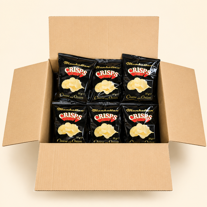 Manhattan Cheese & Onion Crisps