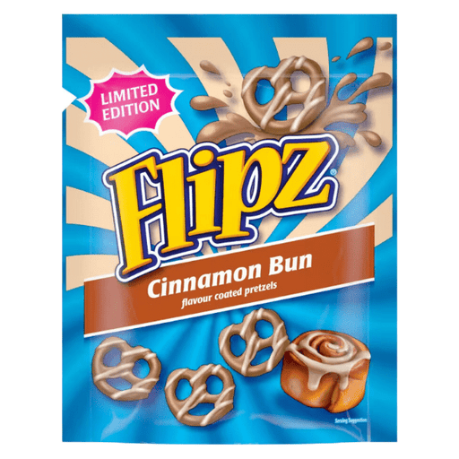 Flipz Cinnamon Bun | 90g - NetCrisps