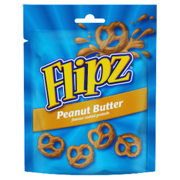 Flipz Peanut Butter Pretzels 90g - NetCrisps