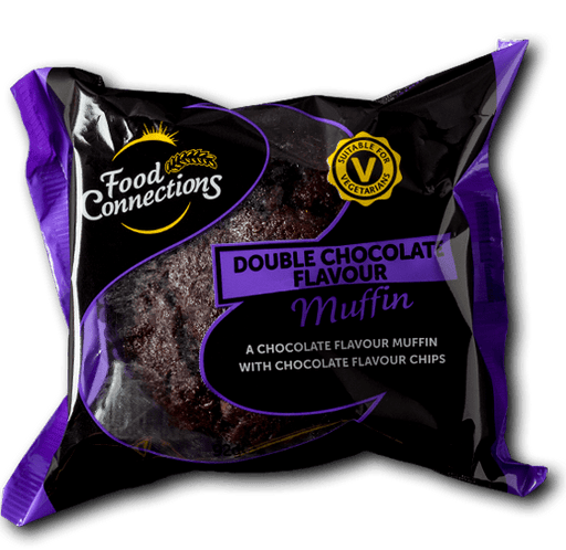 Food Connections Double Chocolate Topped Muffin | 105g - NetCrisps