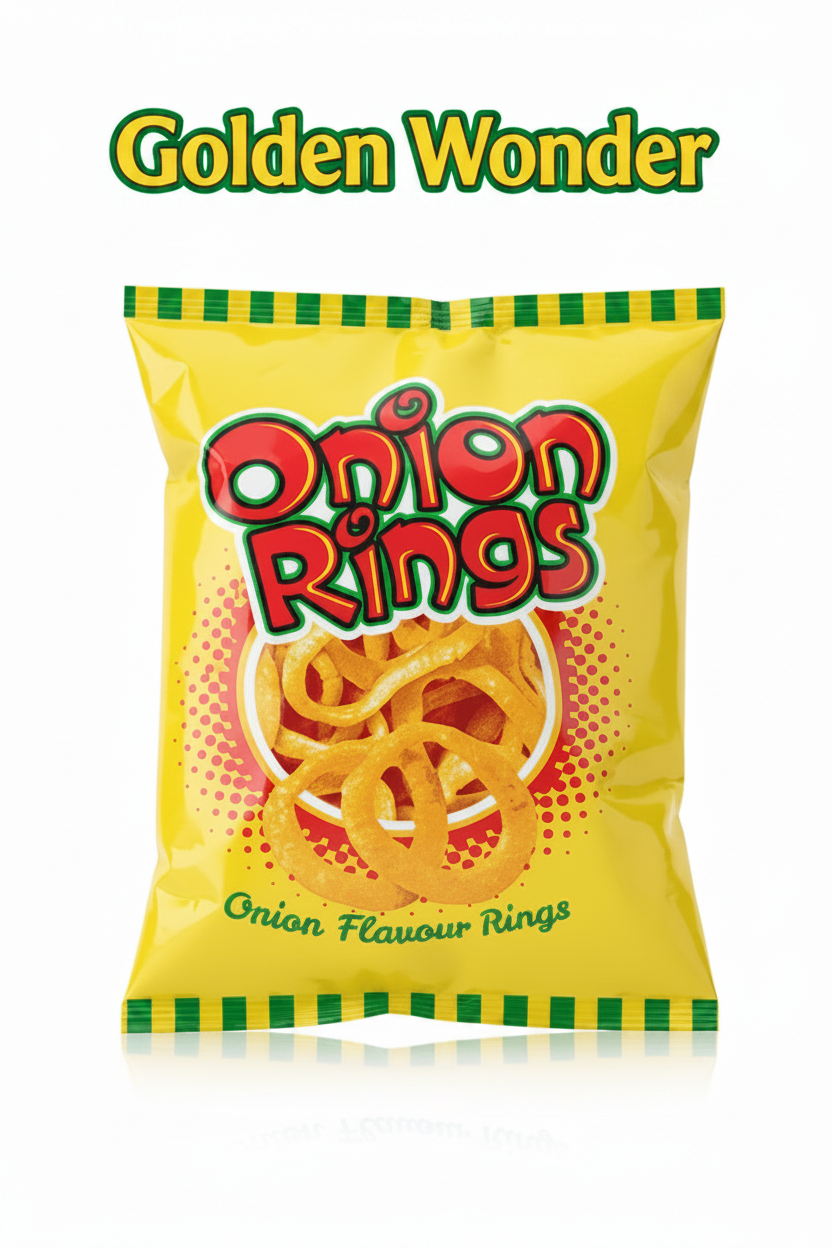 Golden Wonder Onion Rings 20 x 26g - NetCrisps