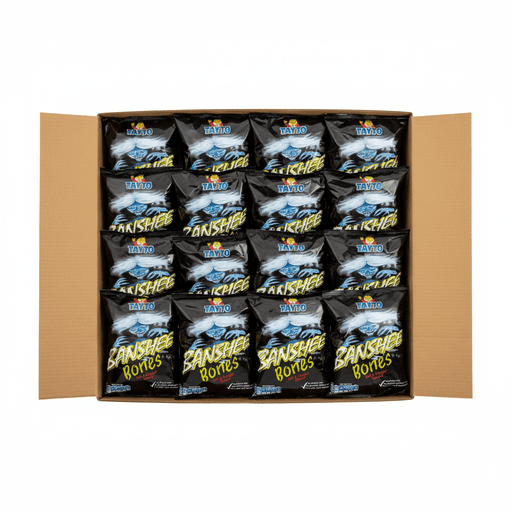 Half Box of Banshee Bones 👻 | Box of 16 Packets (40g) - NetCrisps