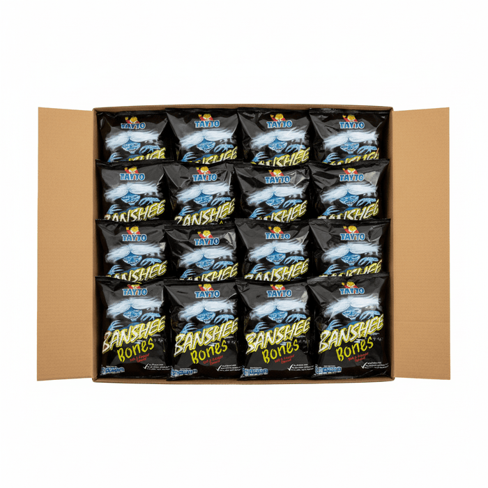 Half Box of Banshee Bones 👻 | Box of 16 Packets (40g) - NetCrisps
