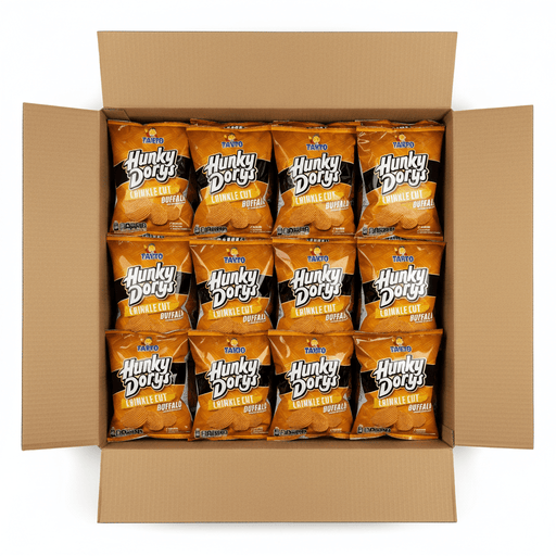 Half Box of Hunky Dory Buffalo | Box of 25 Packets (37g) - NetCrisps