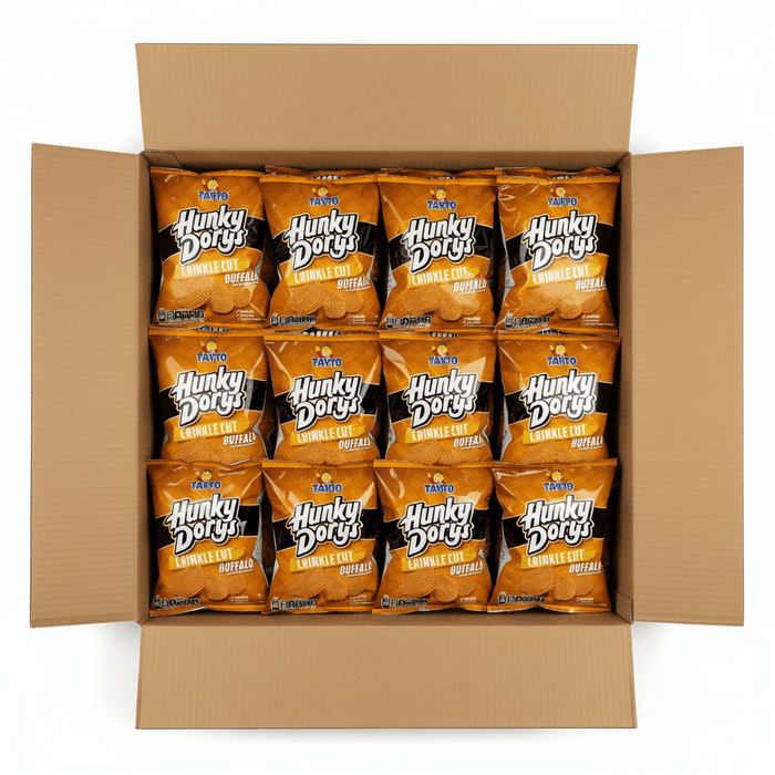 Half Box of Hunky Dory Buffalo | Box of 25 Packets (37g) - NetCrisps