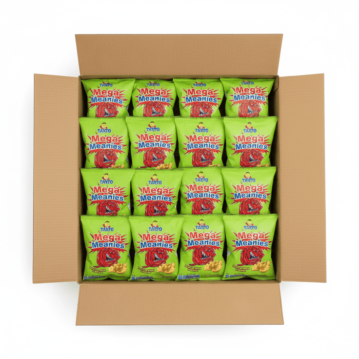 Half Box of Mega Meanies Pickled Onion | Box of 25 Packets (35g) - NetCrisps