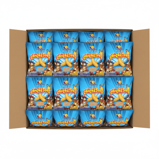 Half Box of Tayto Chickatees | Box of 25 Packets (17g) - NetCrisps