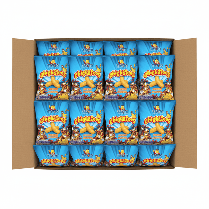 Half Box of Tayto Chickatees | Box of 25 Packets (17g) - NetCrisps