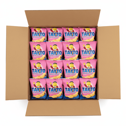 Half Box of Tayto Prawn Cocktail | 25 Packets (35g) - NetCrisps
