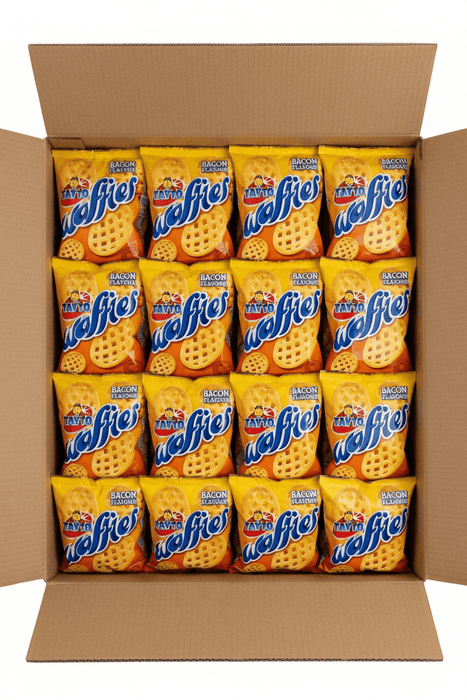 Half Box of Tayto Waffles | Box of 30 Packets (26g) - NetCrisps