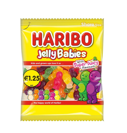 Haribo Jelly Babies €1.25 PMP - NetCrisps