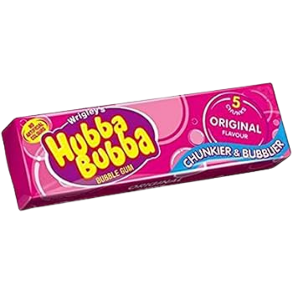 Hubba Bubba Original Bubblegum Chews - 20 x 5 Pieces - NetCrisps