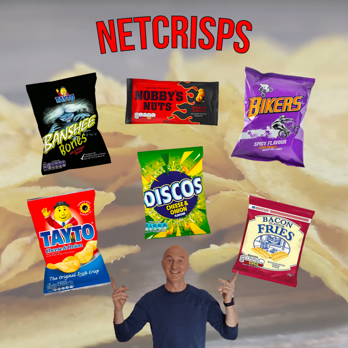 KP Mini Chips Salt & Vinegar Flavour | Box of 20 Packets (60g)