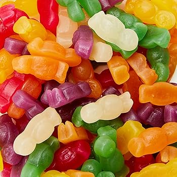 Jelly Babies Bulk Pack - 100 Piece HARIBO Assortment - NetCrisps