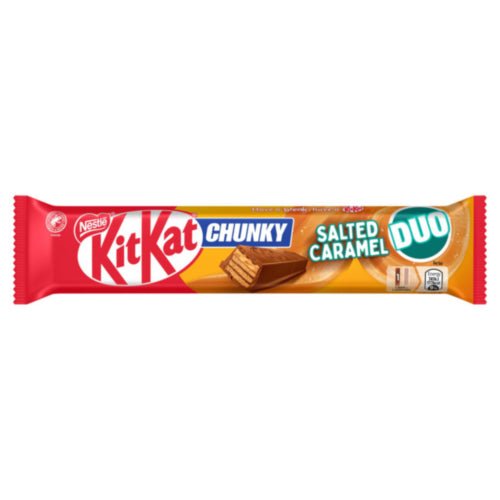 Kit Kat Chunky Salted Caramel Duo Chocolate Bar - NetCrisps