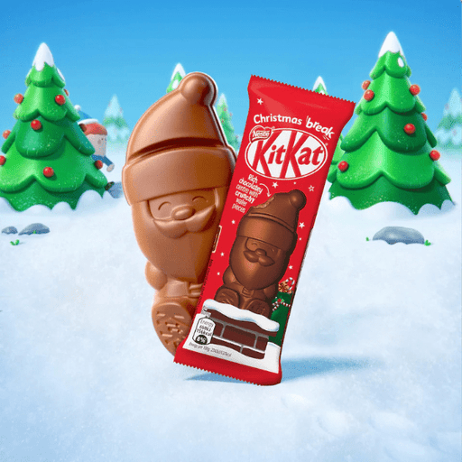 KitKat Milk Chocolate Santa | 29g - NetCrisps