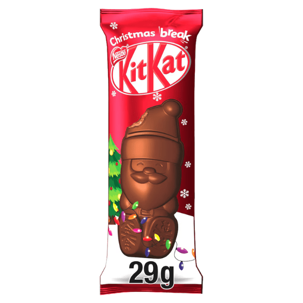 KitKat Milk Chocolate Santa | 29g - NetCrisps