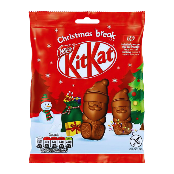 KitKat Milk Chocolate Santa Bag | 55g