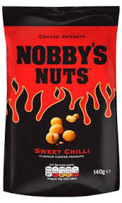 Walkers Nobby's Sweet Chilli Peanuts 140g