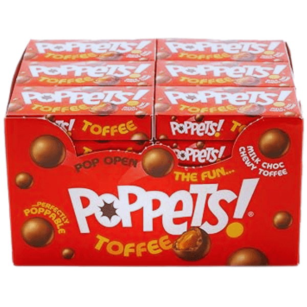 Poppets Toffee | 36 x 39g - NetCrisps