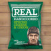 REAL Hand Cooked Crisps Strong Cheese & Onion 10 x 150g Premium Irish Sharing Bags - NetCrisps