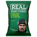 REAL Hand Cooked Crisps Strong Cheese & Onion 10 x 150g Premium Irish Sharing Bags - NetCrisps